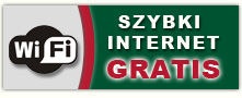 Szybki Internet- Wi-Fi  Gratis